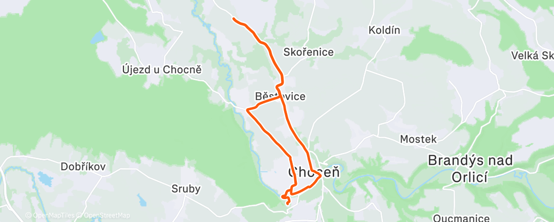 Mapa de la actividad (20x 1’/1’ AnT)