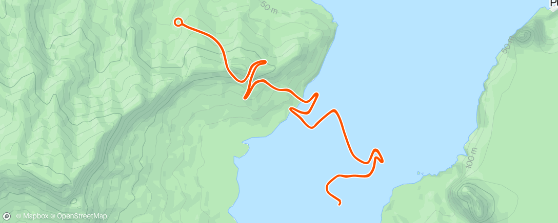 Map of the activity, Zwift - Climb Portal: Col du Platzerwasel at 100% Elevation in Watopia