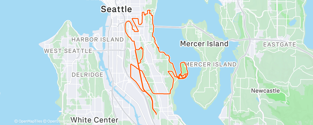 Map of the activity, Splorin’ Seward/Seattle south side