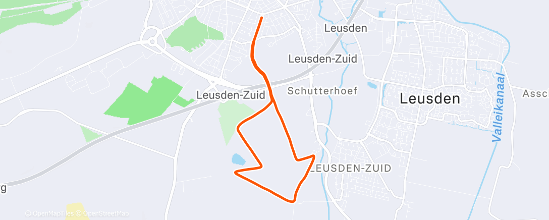 Map of the activity, Souplesse 4X4'