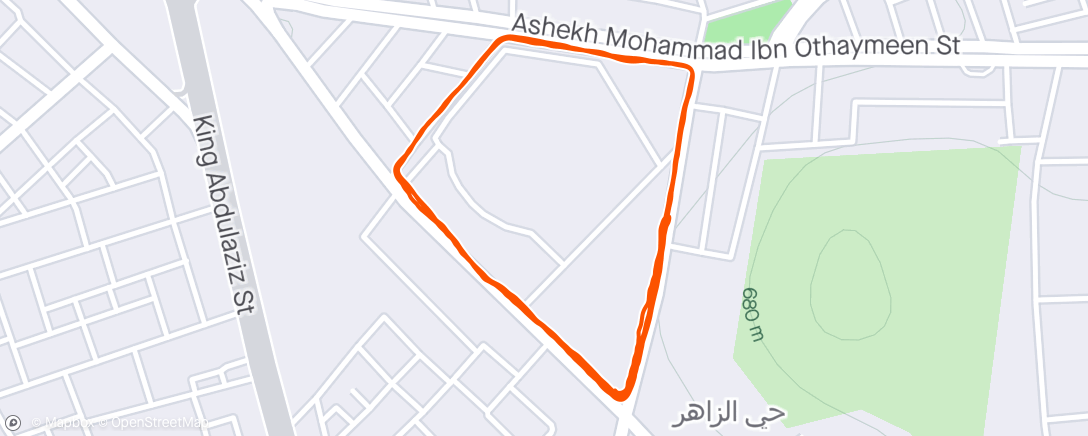 Map of the activity, Q7_Run مجموعة
