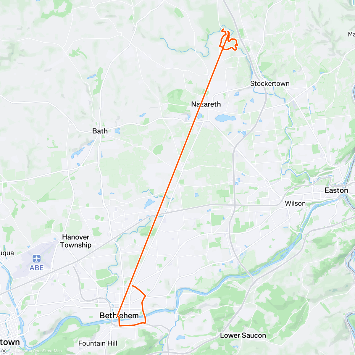 Map of the activity, The Yeti 24 hr that ended too soon!😭
