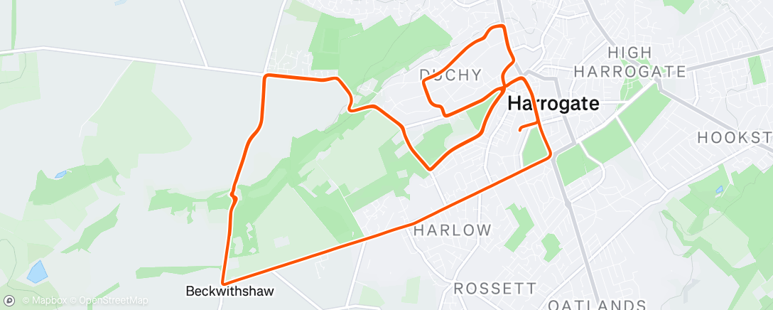 Map of the activity, Zwift - Group Ride: Воскресный райд Sundaybike on Royal Pump Room 8 in Yorkshire