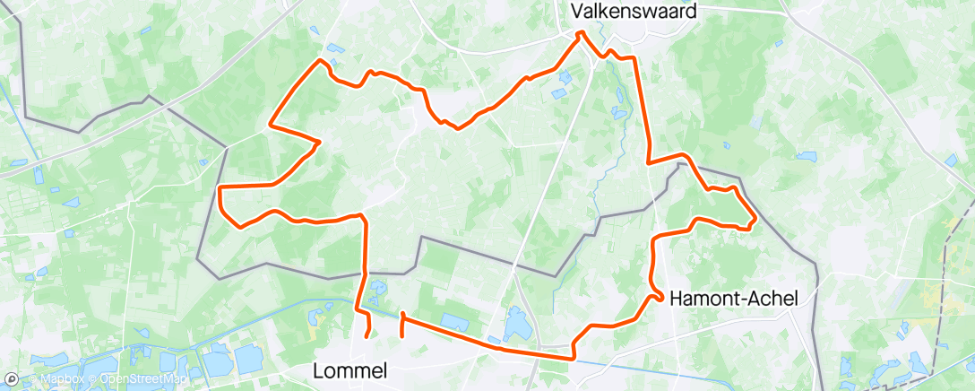 Map of the activity, Manne van den bien