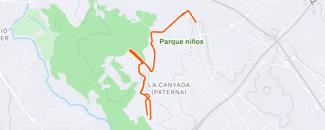 Map of the activity, 8k@Wbal@ L2