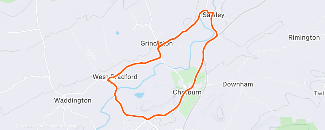 Map of the activity, Surprisingly flowy