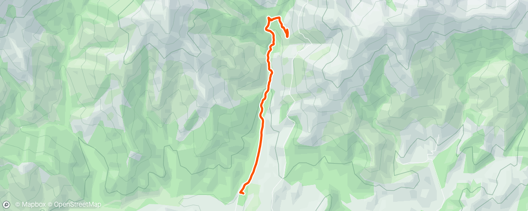 Mapa da atividade, Chatterton river trails explore