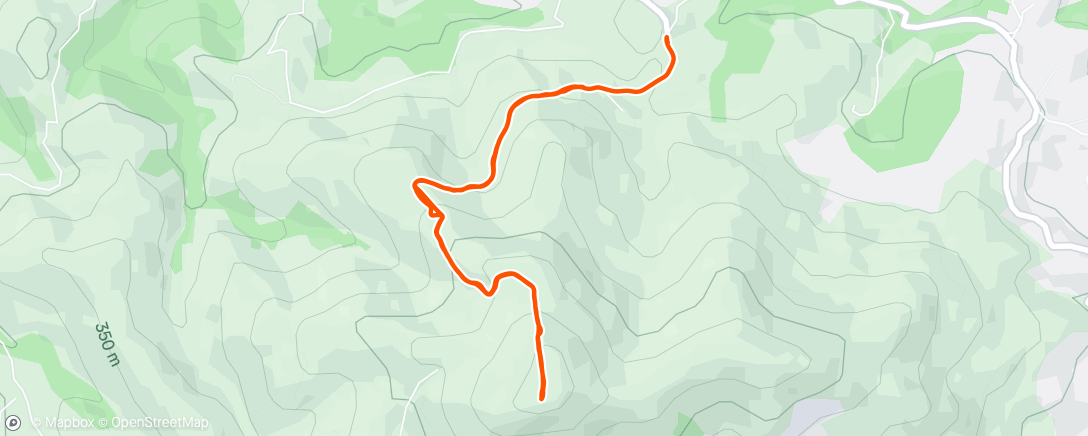 Karte der Aktivität „Trail dans l'après-midi”