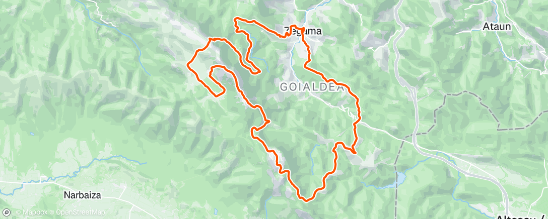 Map of the activity, 🍫 4th Zegama - GTWS