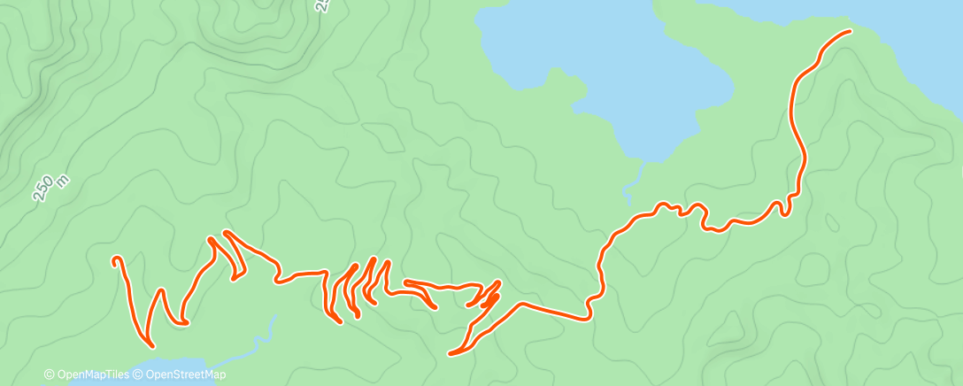 Map of the activity, Zwift - Road to Sky in Watopia
