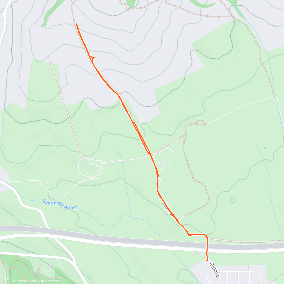 Map of the activity, Prechádzka s 🐶