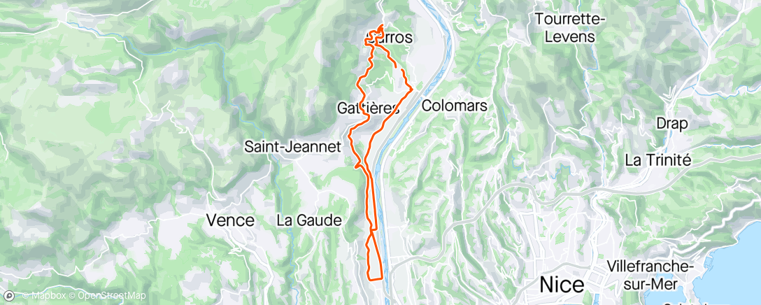Map of the activity, Sortie vélo de bon matin avant le tafffff 🤗