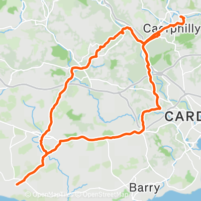 Saturday Coffee Ride to Cowbridge | 75.3 km Cycling Route on Strava