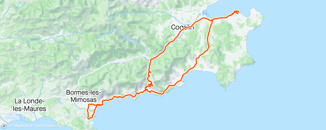 Map of the activity, Petite virée à St Tropez 🥵