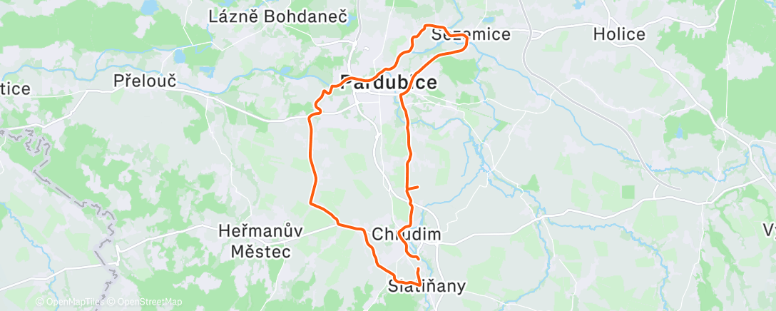 Map of the activity, Silnice #17 ..EPIC🌄