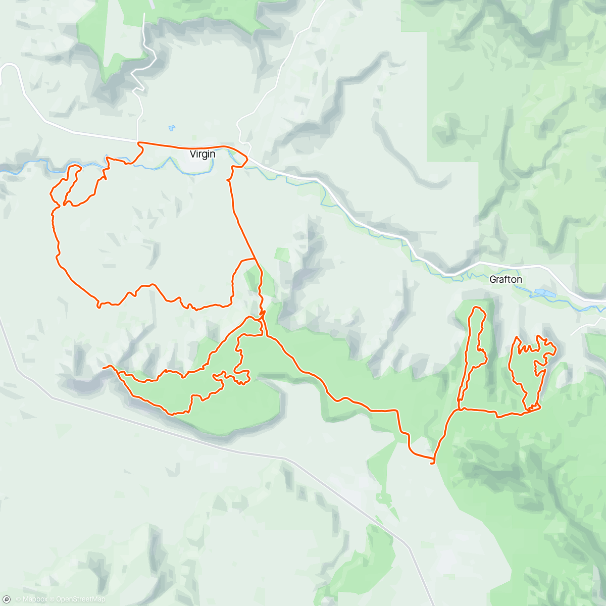 Map of the activity, Zion 100k with Amy. That was hard. Lesson learned; the elevation profile doesn’t tell the whole story.