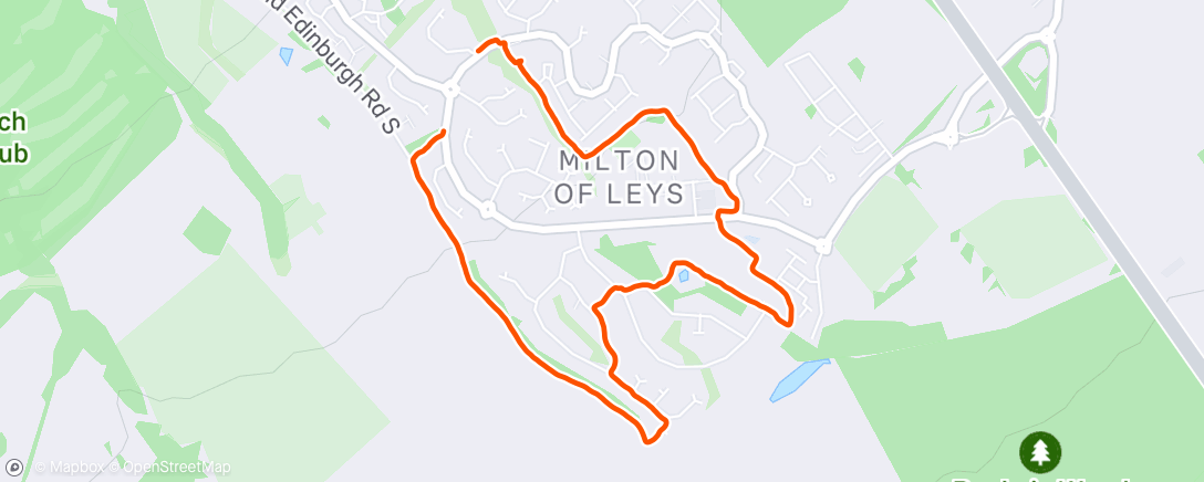 Map of the activity, ☁️ Morning Walk