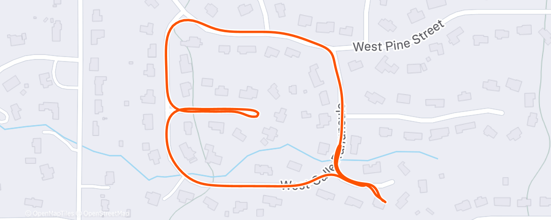 Map of the activity, Afternoon Gravel Ride