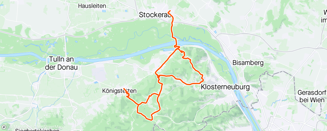 Map of the activity, Heerlijk fiets rondje