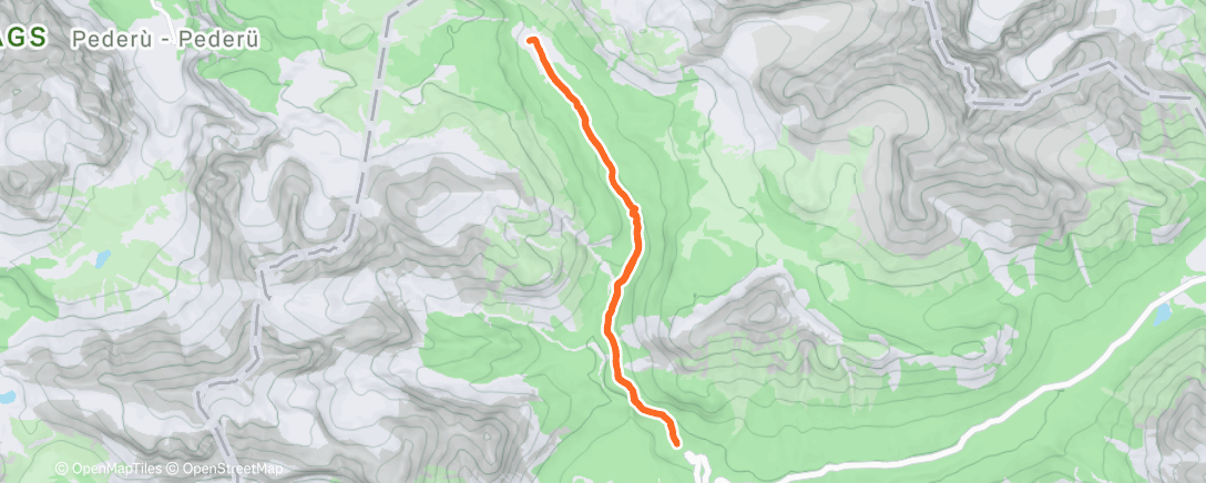 Карта физической активности (Morning Hike)