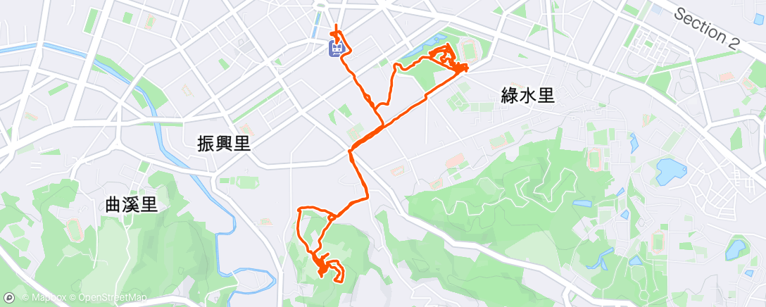 Map of the activity, 思念