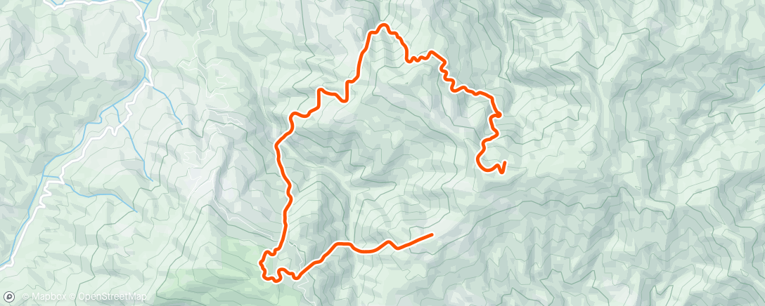 Map of the activity, Zwift - Lunch Mountain Bike Ride in France