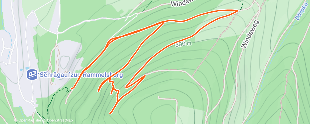 Карта физической активности (Goslar Wanderung 🥾)