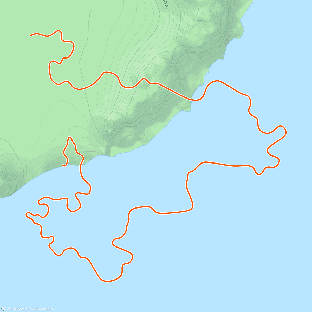 Map of the activity, Zwift - Sand And Sequoias in Watopia