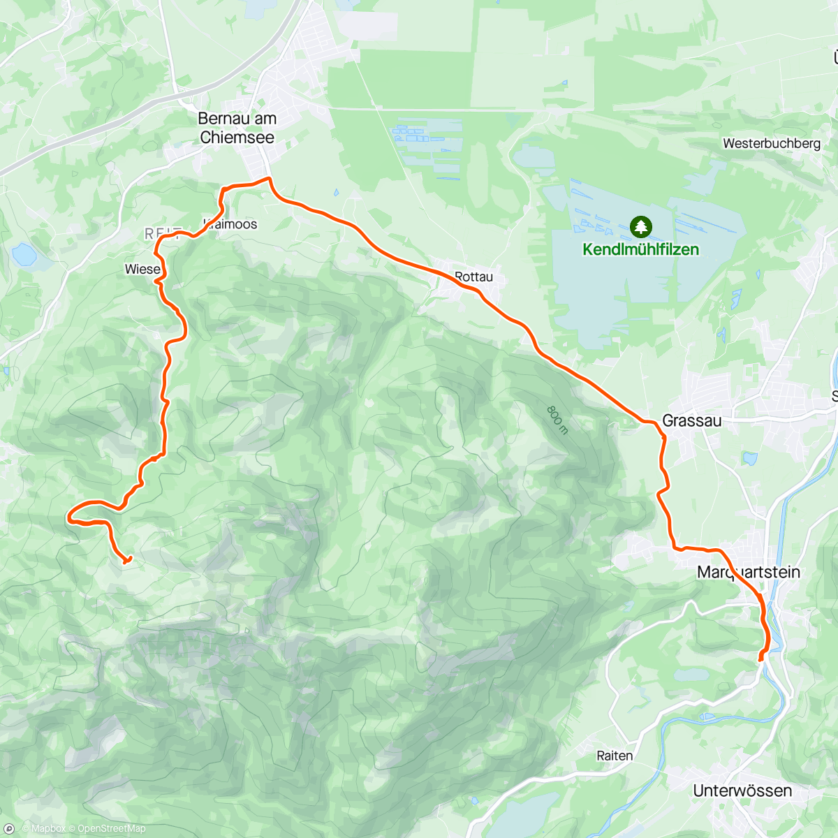 Map of the activity, Bis zum Goriloch