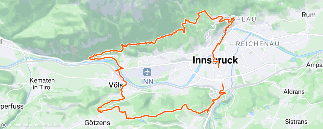 Map of the activity, Waldtauchen