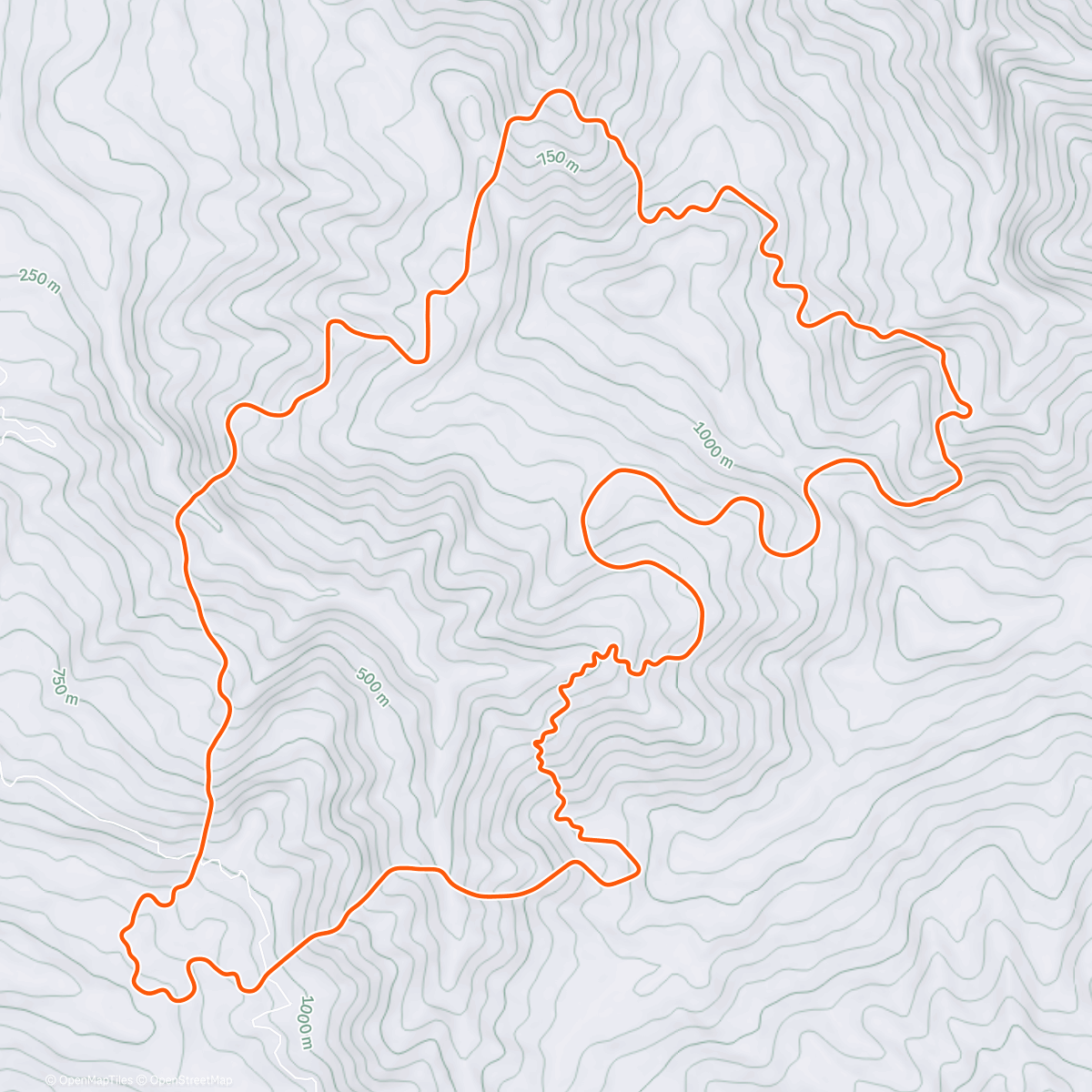 Map of the activity, Zwift - Douce France in France