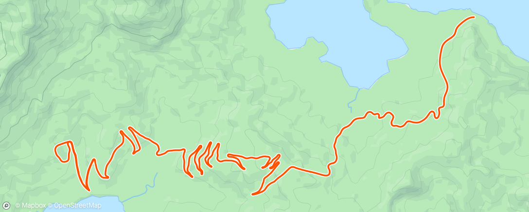 Map of the activity, Zwift - 2x12 Threshold