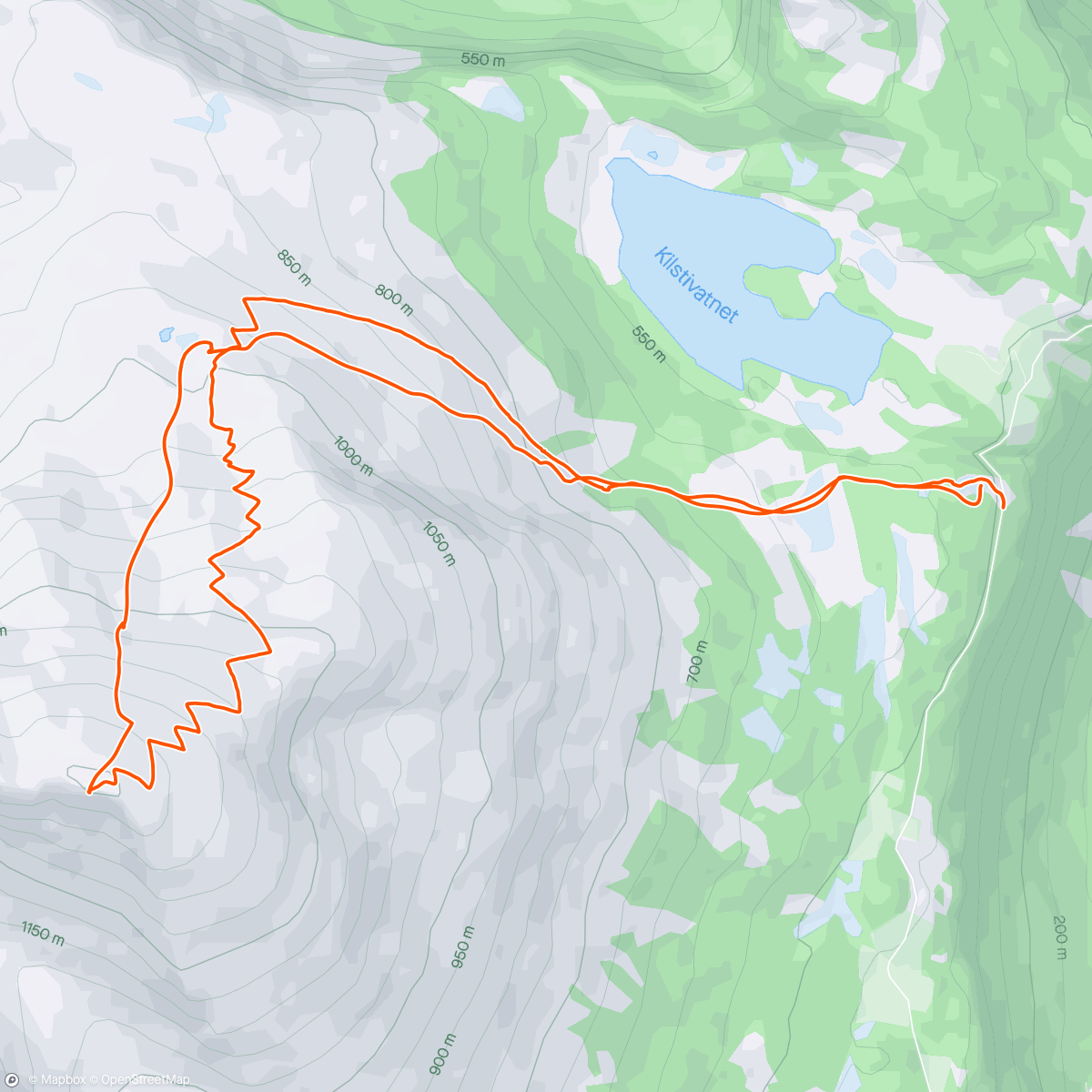Mapa da atividade, Grøtet