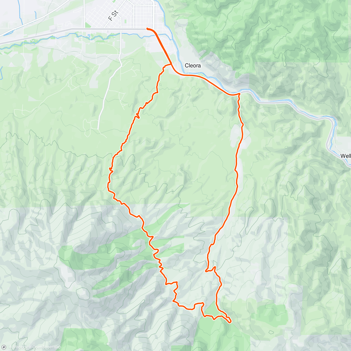 Map of the activity, Freeze/Thaw