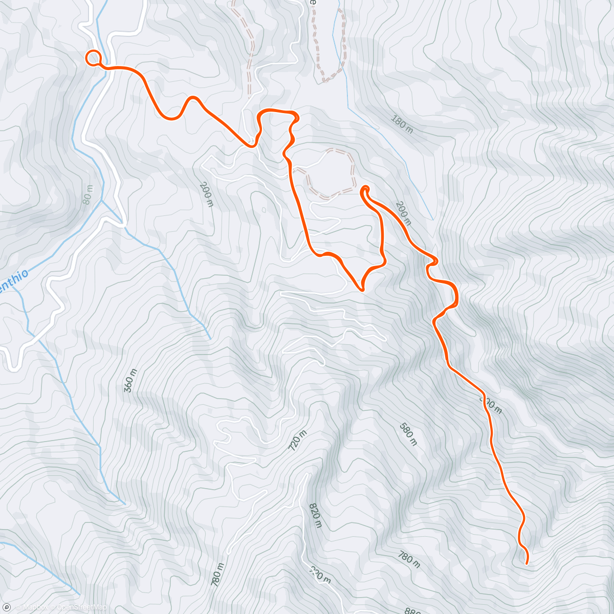 Map of the activity, Zwift - Climb Portal: Cipressa at 125% Elevation in France