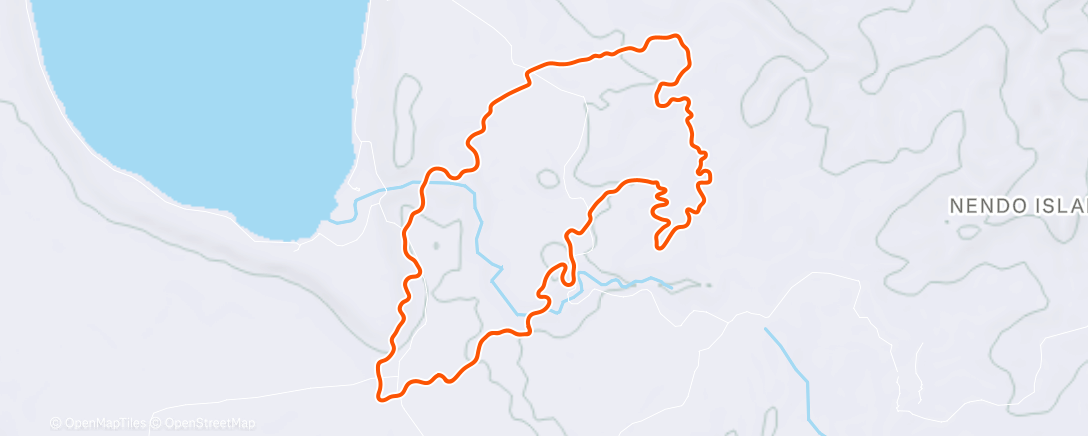 Map of the activity, Zwift - Race: Full Gas Experience - Team INOX (B) on Countryside Tour in Makuri Islands