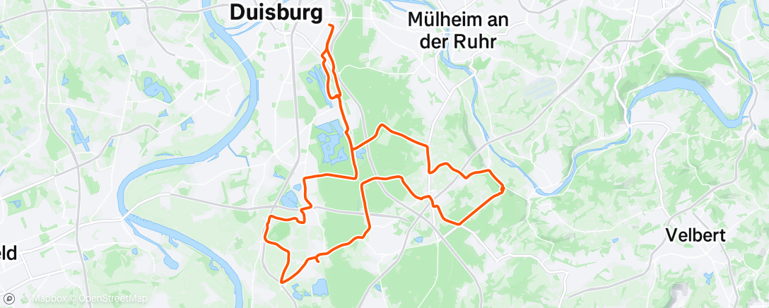 Map of the activity, Angermund