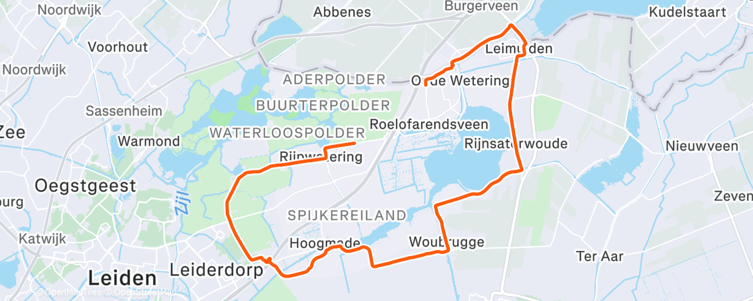 Map of the activity, Ochtendrit