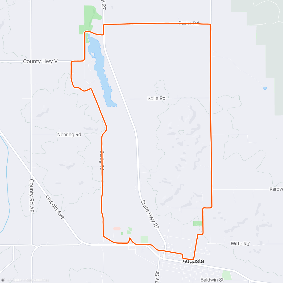 Mapa da atividade, CUTE COUPLE SHIT: Lunch Bike Ride Edition