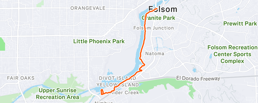 Карта физической активности (Kind of a long shake out)