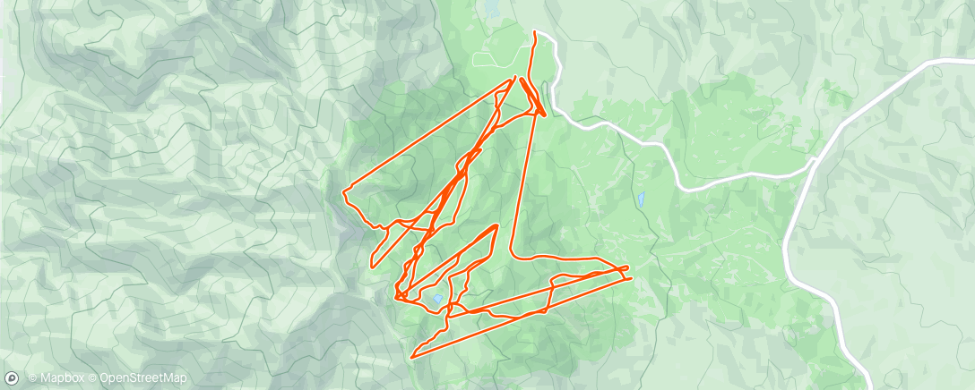 Map of the activity, Snowbasin 🌞