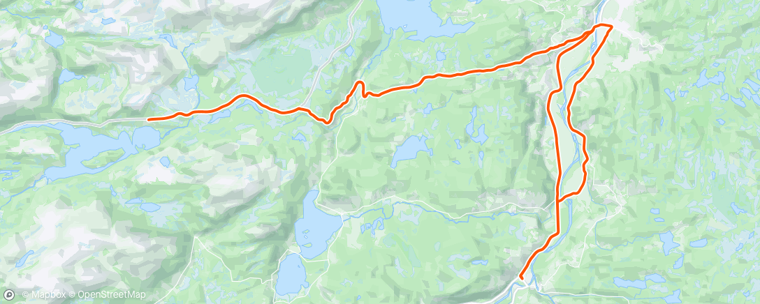 Karte der Aktivität „Svorkmo- Søvasskjølen t/r”
