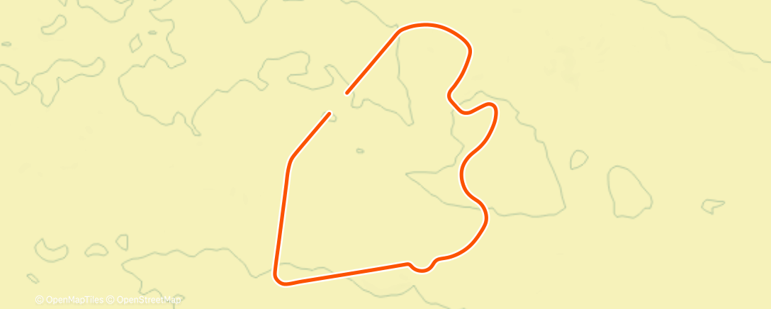 Map of the activity, MyWhoosh - Hudayriyat Outer Loop