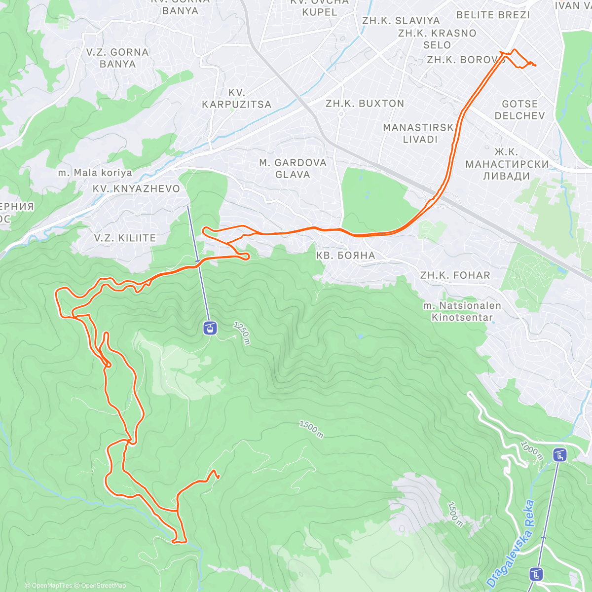 Map of the activity, Флъфи няма но фрости Септември