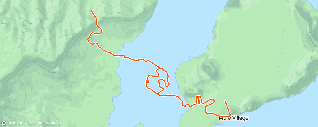 Map of the activity, Zwift - Pacer Group Ride: Volcano Flat in Watopia with Genie