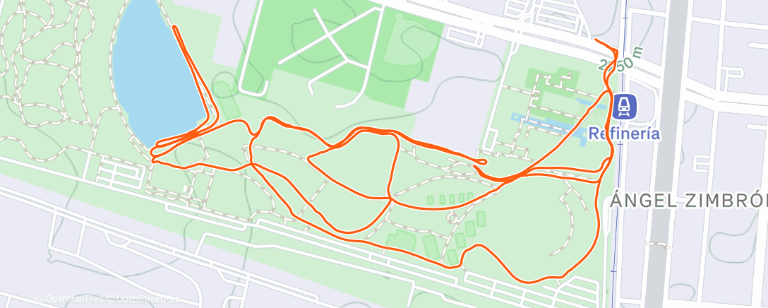 Map of the activity, De visita en la CDMX