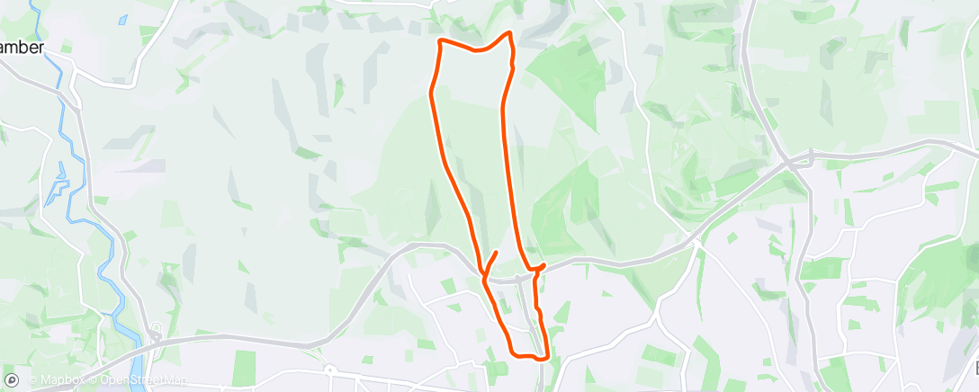 Map of the activity, Arena trail running 👟