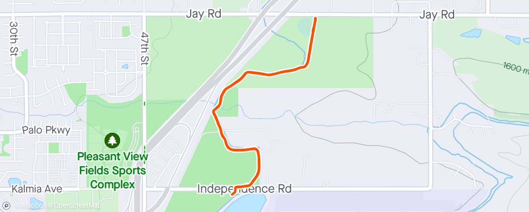 Map of the activity, 2oz prevention + 1 rainbow + 10 strides