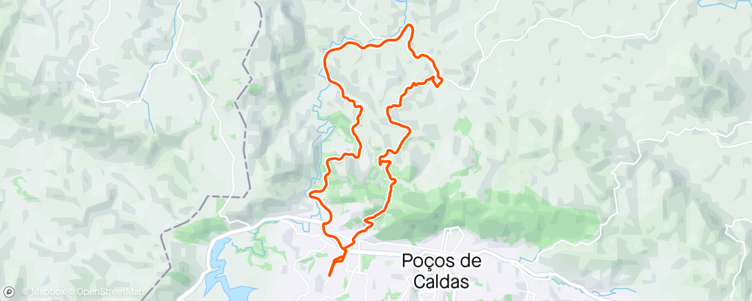 Map of the activity, Fazenda Santa Maria + Cafezão