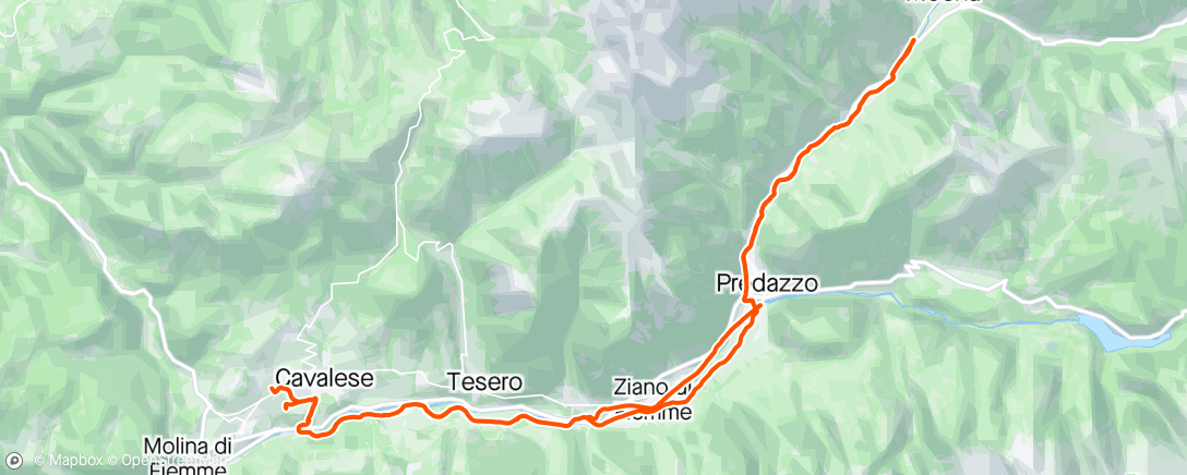 Map of the activity, ALTRO